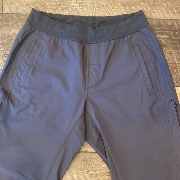Lululemon Men's Water Repellant Pull On Pants Gray Size M - Picture 3 of 10